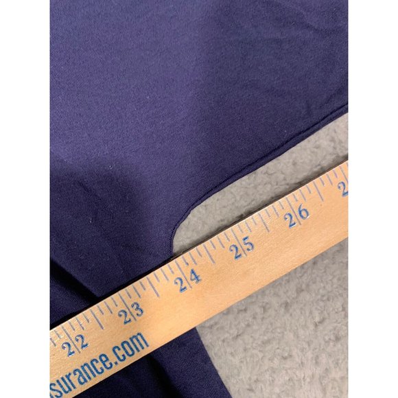 Soma Blue Cardigan Ruffle Hem Short Sleeve Rayon Blend Soft Small S - Picture 4 of 6